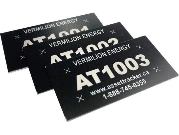 Aluminum identification tags